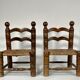 Paire de chaises bretonnes années 30