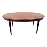Louis XVI style oval table from the 70s