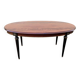 Table ovale de style Louis XVI années 70