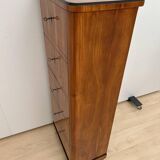 Biedermeier Five-Drawer Chiffonier in Cherry Veneer, South Germany, 1830s