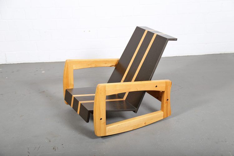 Rocking chair design 70s vintage