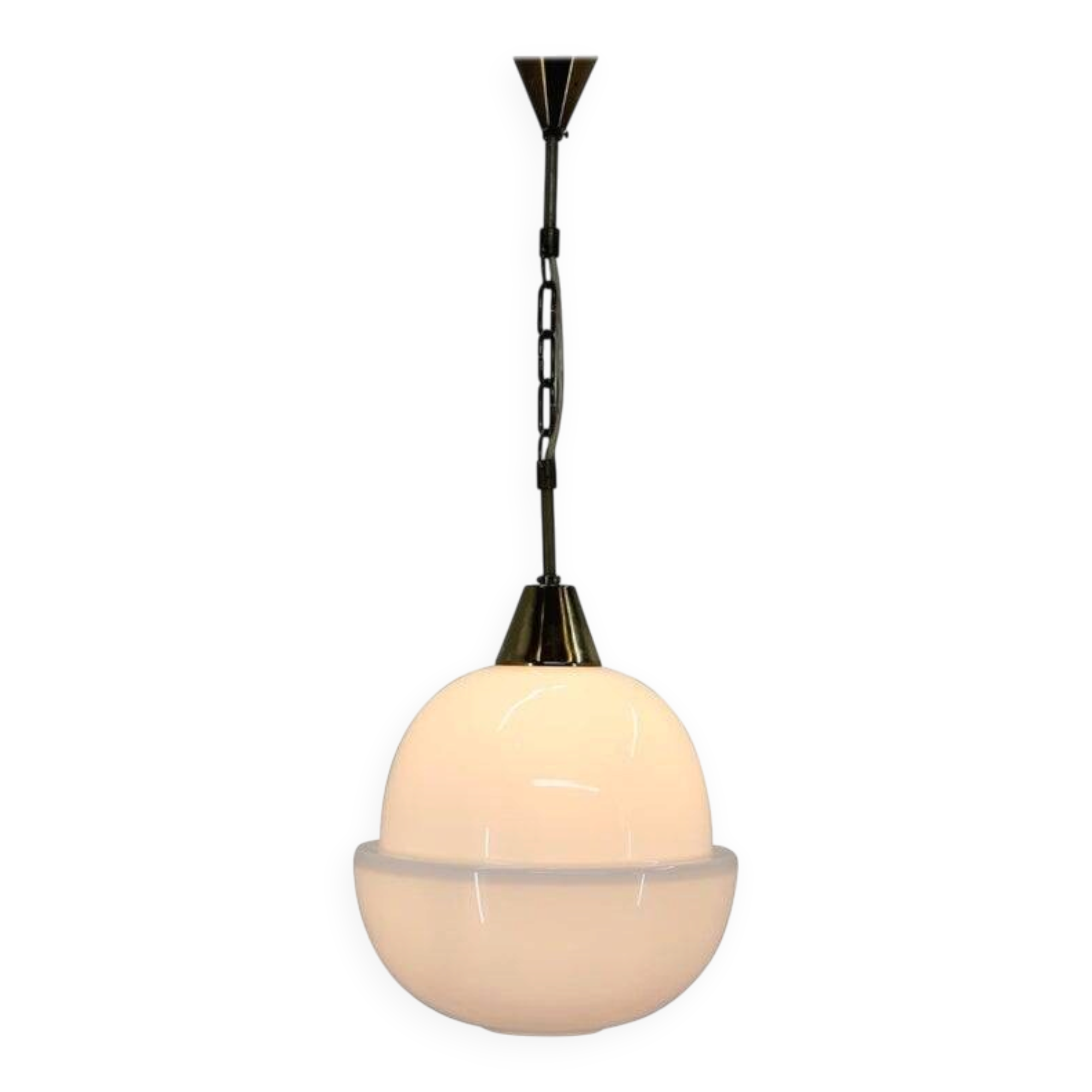 Midcentury Design Brass Pendant, 1960s