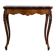 Louis XV style game table in marquetry and mahogany