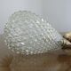 Hanging lamp "drop of water" glass diamond tip of the 50/60