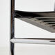 Fauteuil cuir lc1 par le Corbusier pour Cassina