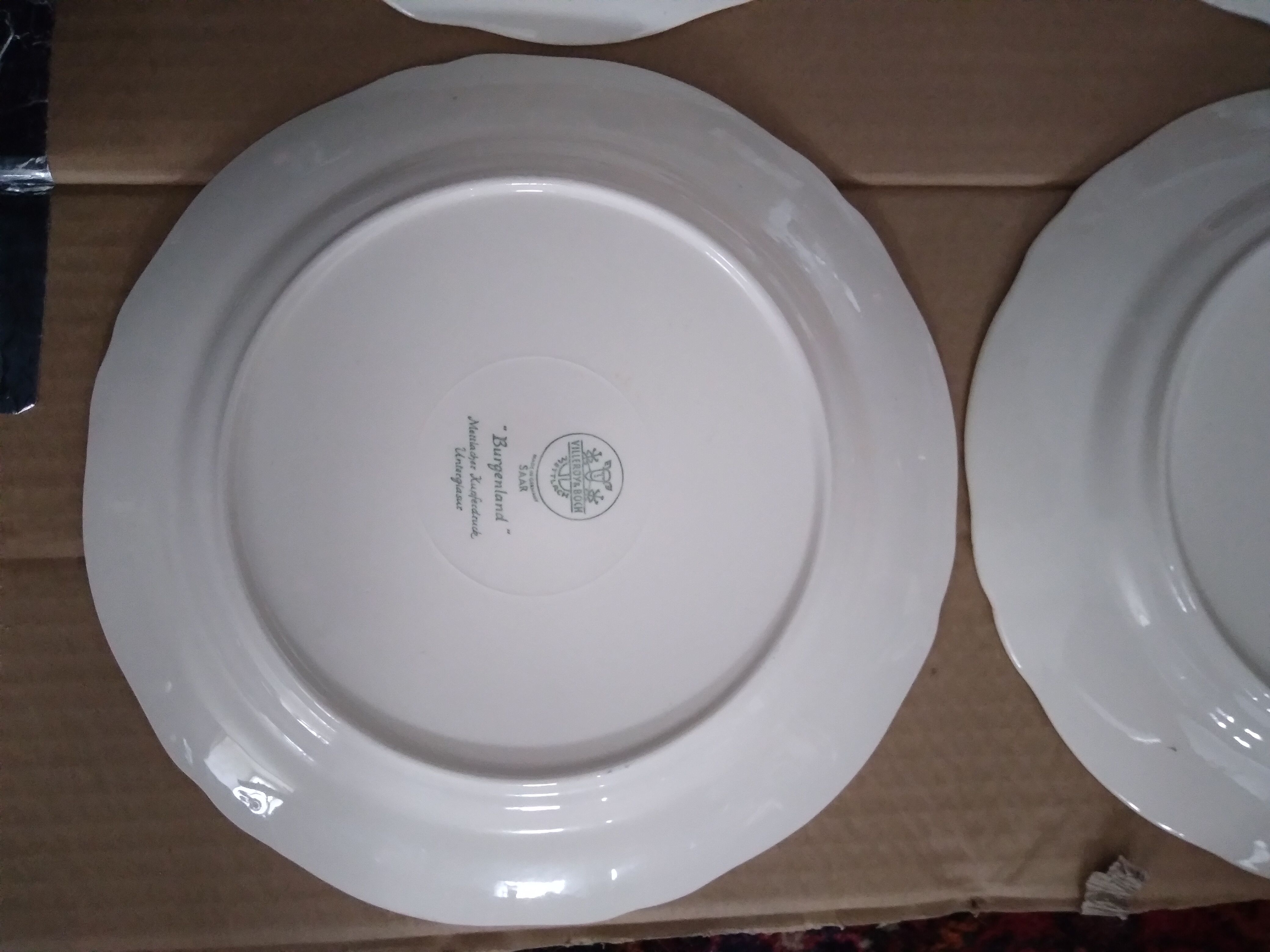 Burgenland Villeroy and bosh flat plates