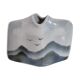 Virebent ceramic vase