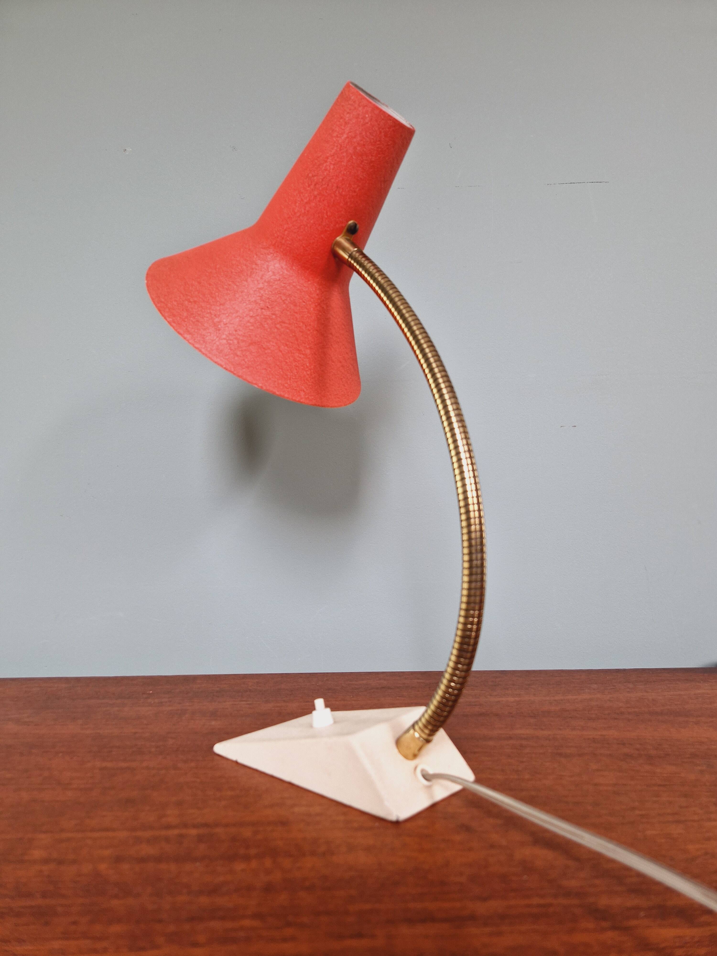Vintage metal desk lamp, SIS (Germany), 1960s