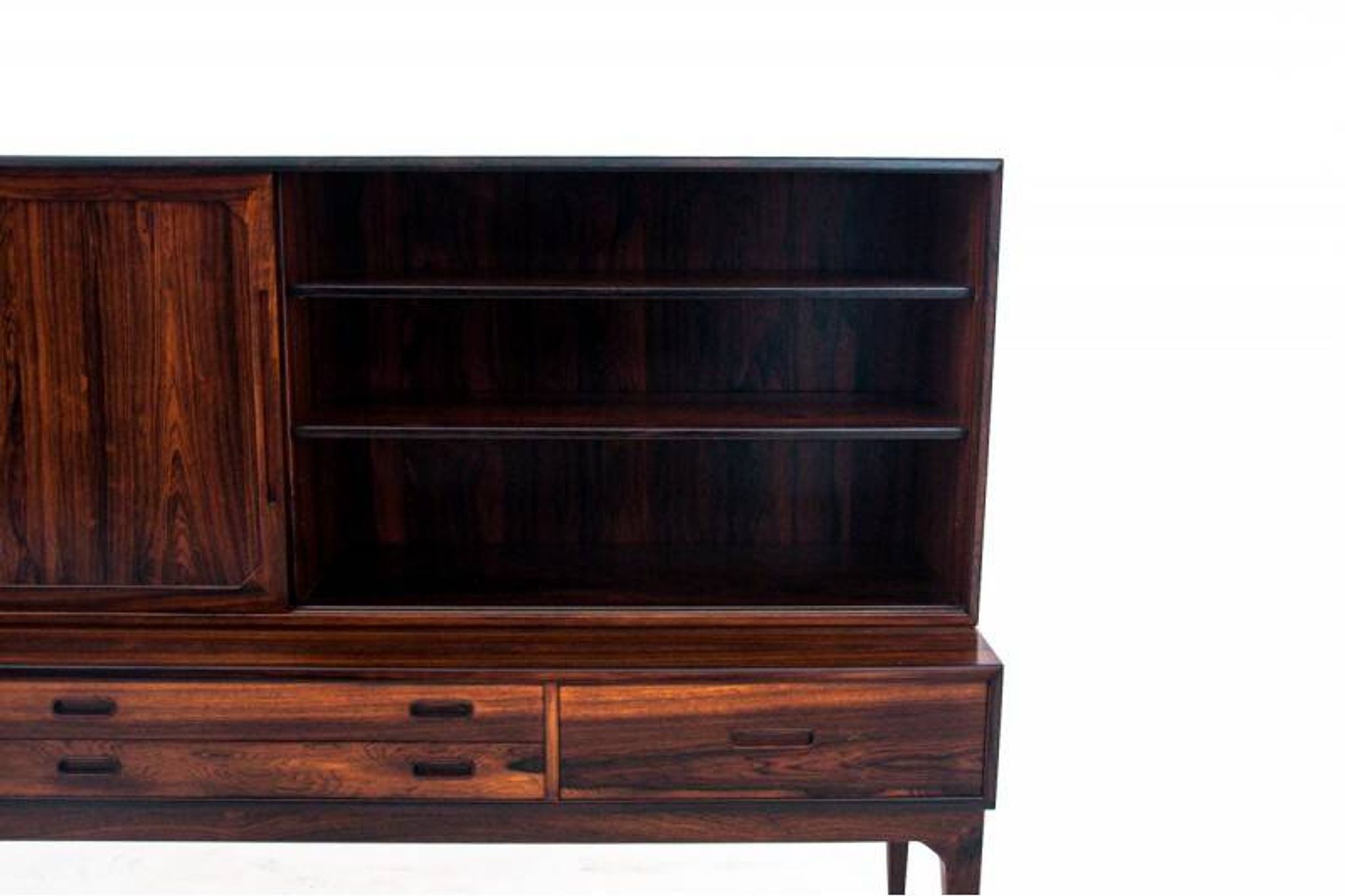 Highboard, design by S. Hansen, Denmark, 1960s