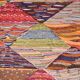 Kilim berbère multicolore, Maroc