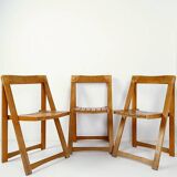 Set of 3  folding chairs