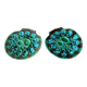 Ceramic oyster dishes signed Vallauris