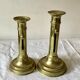Lot de 4 bougeoirs anciens