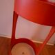 Vintage 70's wooden umbrella stand