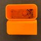 Organisateur de bureau orange 1970