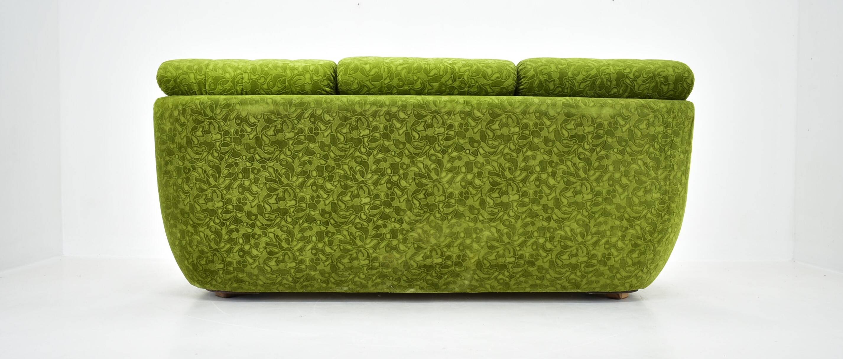 Big Design Three-Seat Sofa Atlantis,Czechoslovakia 1970s