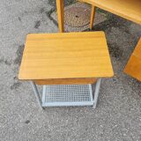 Ancien Petit Chevet vintage moderniste