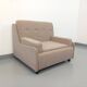 Vintage wool fabric armchair from the 1970s.