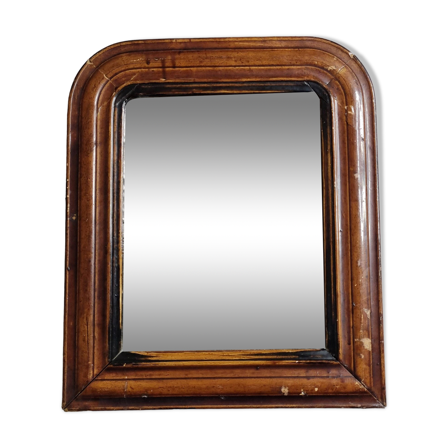 Vintage Louis Philippe style table mirror 37 cm x 32 cm