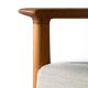 Danish vintage armchair Hans Wegner GE265 with fixed backrest