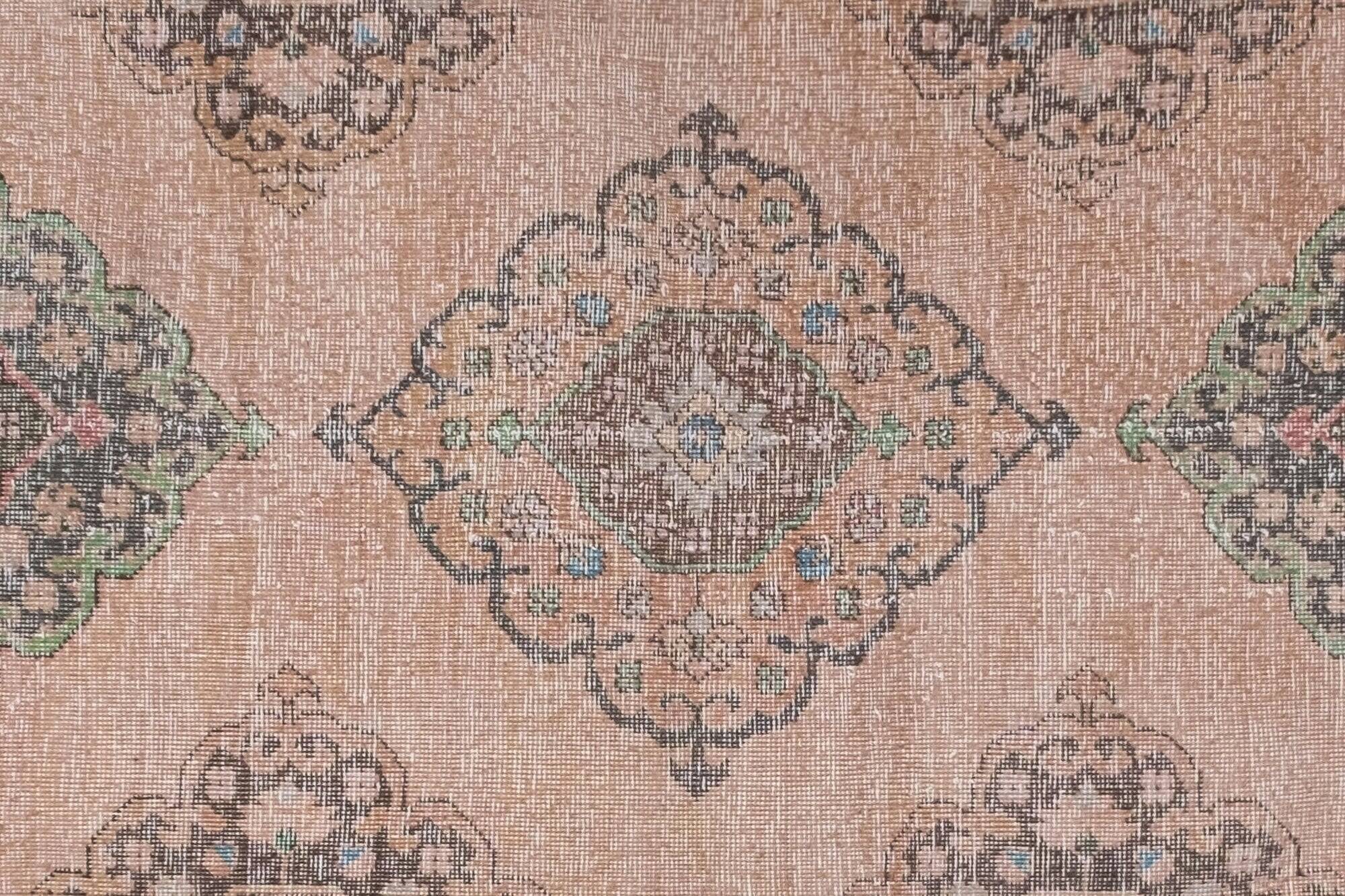 Vintage Turkish hallway rug 80x406 cm