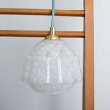 White Clichy glass lamp