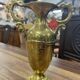 Pair of brass vase Art Deco period