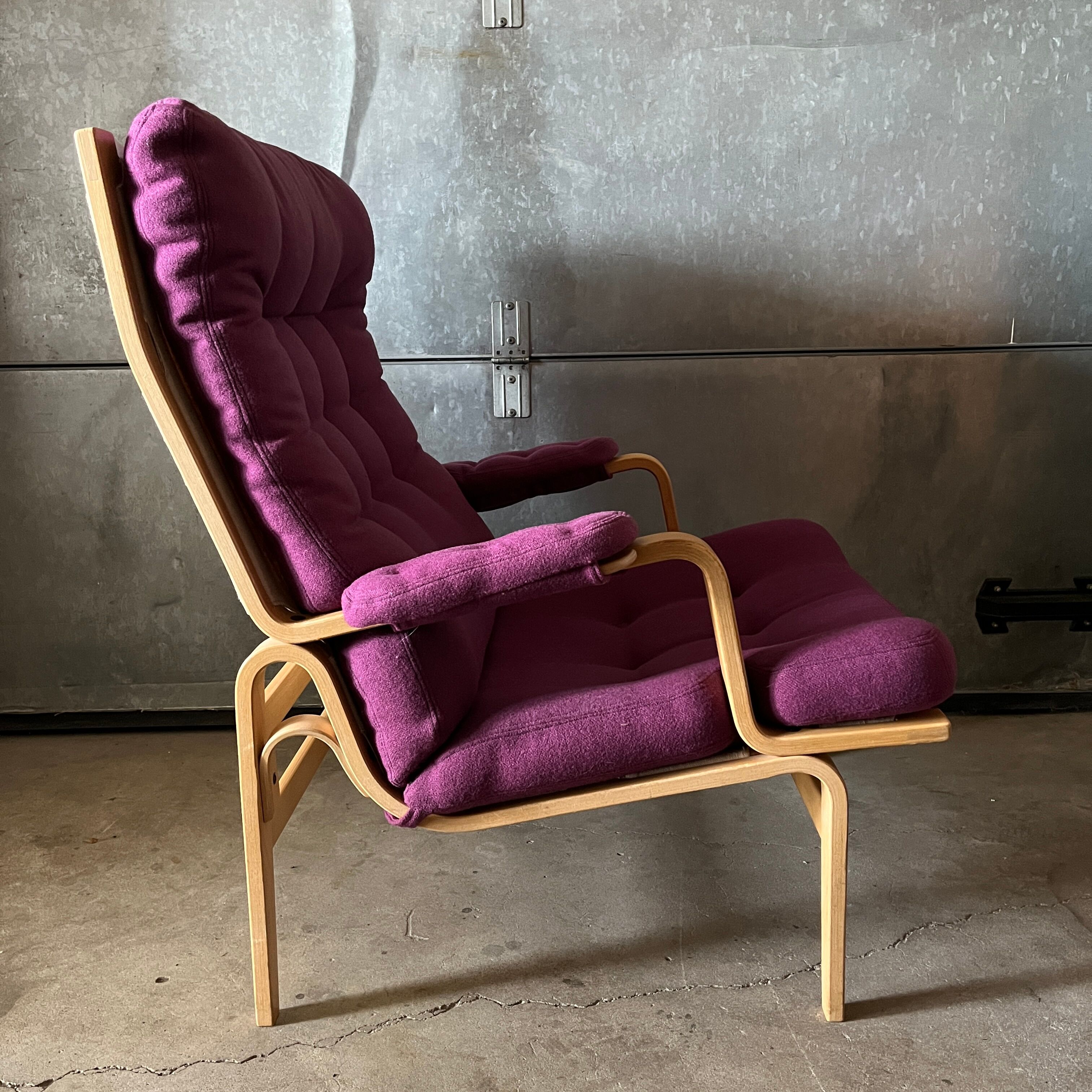 Vintage Ingrid armchair model by Bruno Mathsson for Dux Sweden