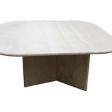 Travertine coffee table, 1970s