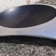Cast aluminum ashtray or pocket emptier