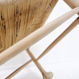 Hans Wegner J16 Rocking chair by Kvist Mobler A/S, Denmark 1970