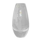 Engraved glass vase signed and numbered by Vicke Lindstrand v. 1950-60, very good condition
