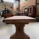 Table de type monastère en chêne