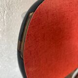 Red formica chairs