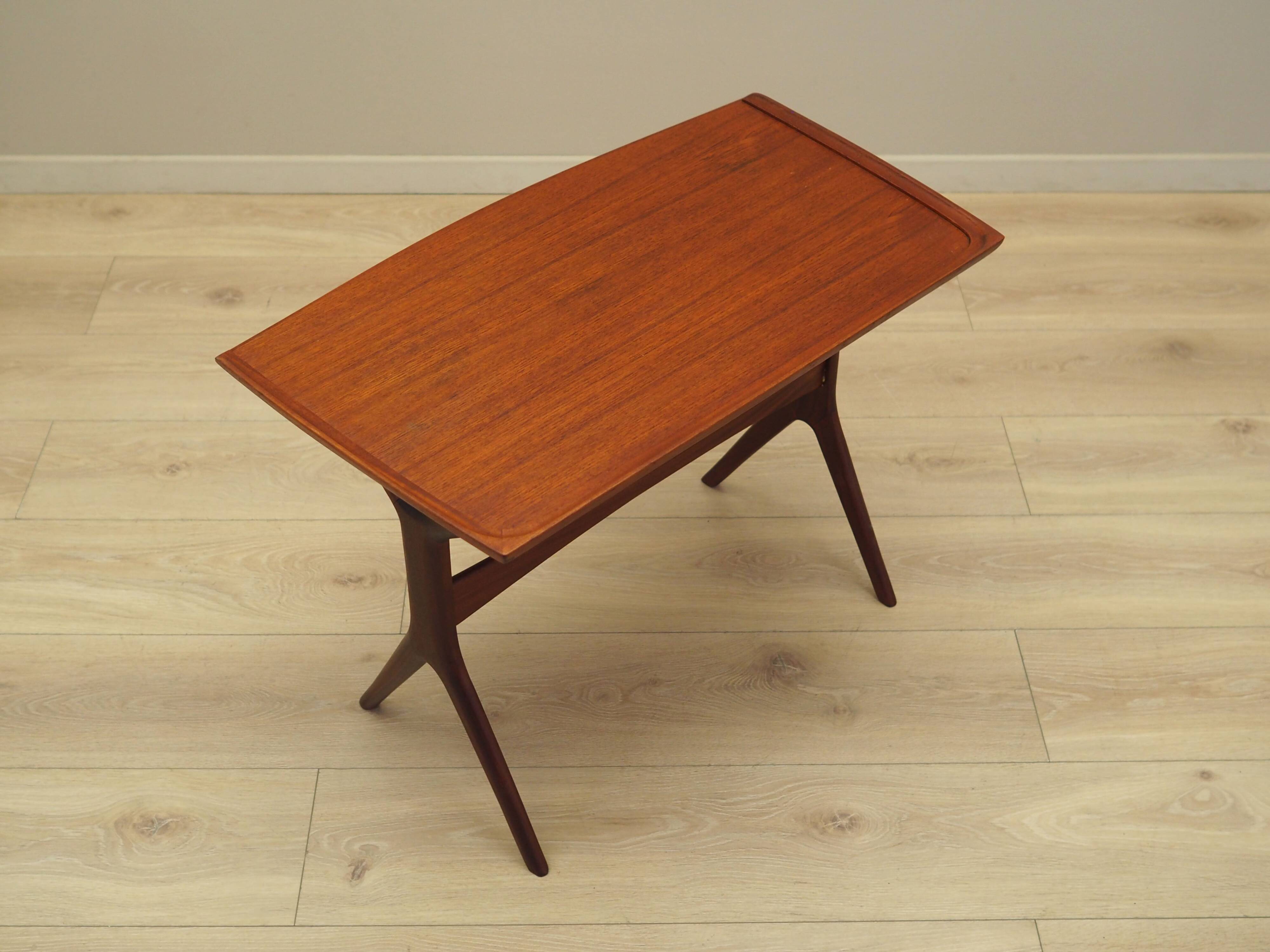 Teak coffee table, Danish design, 1970s, production: Denmark