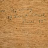 Oil on Panel Porquerolles by Geo Gyaniny