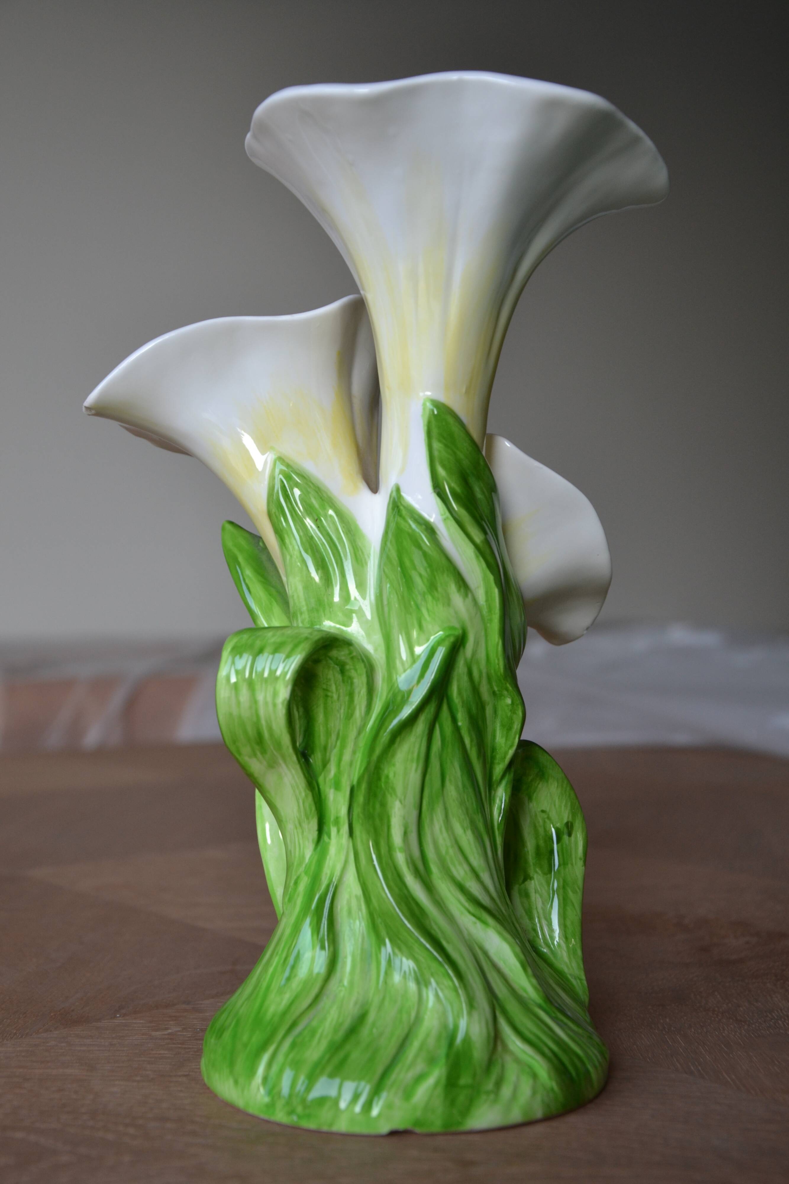 Lily slip vase