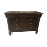 Commode style empire en palissandre