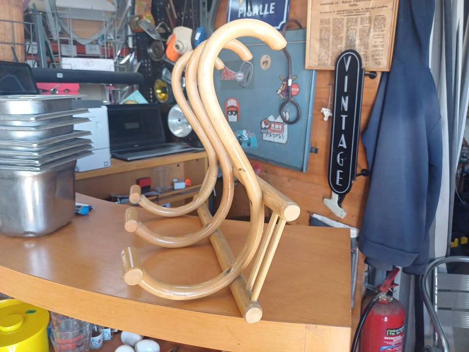 Thonet style coat rack