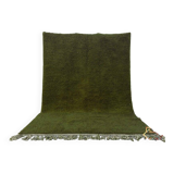 Handwoven Moroccan artisanal carpet