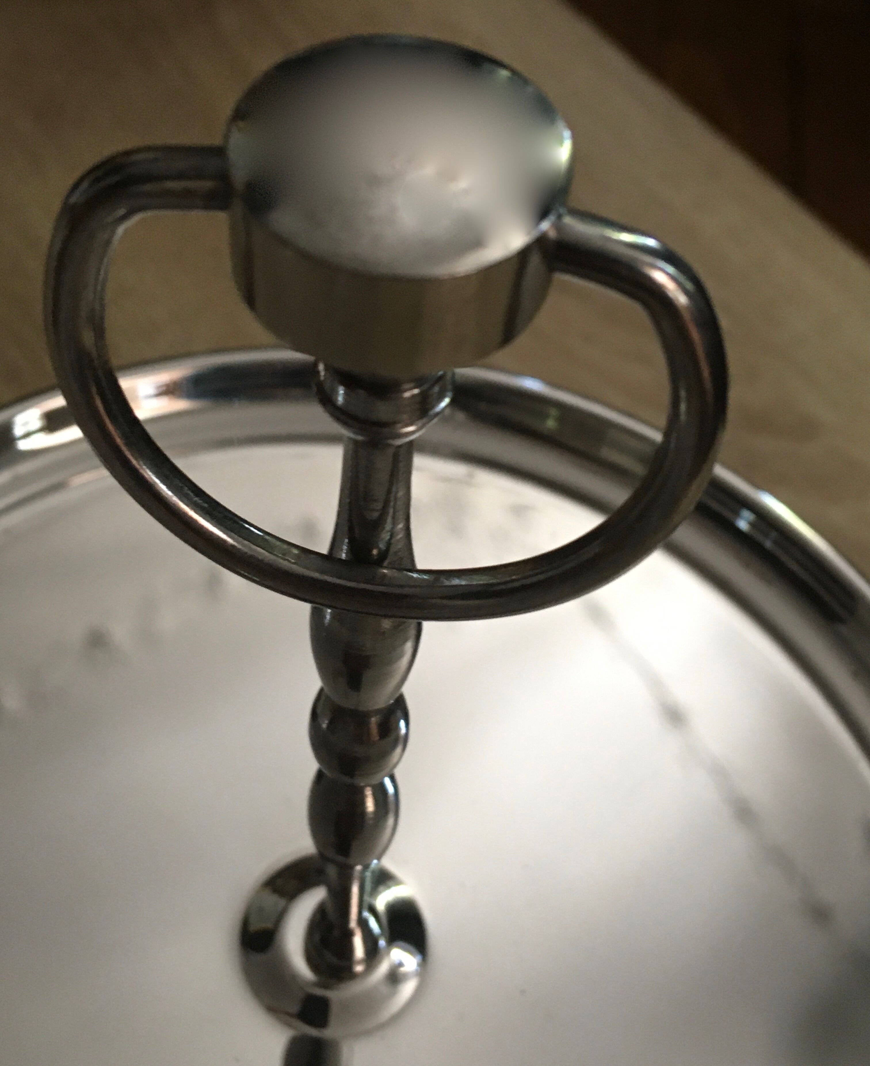 Servant or display Inox 2 trays Couzon