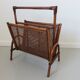 Door magazines in rattan and caning 60s 70s