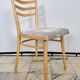 Ensemble de quatre chaises TON Tchécoslovaquie années 1960