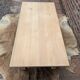 Table basse en hêtre brut
