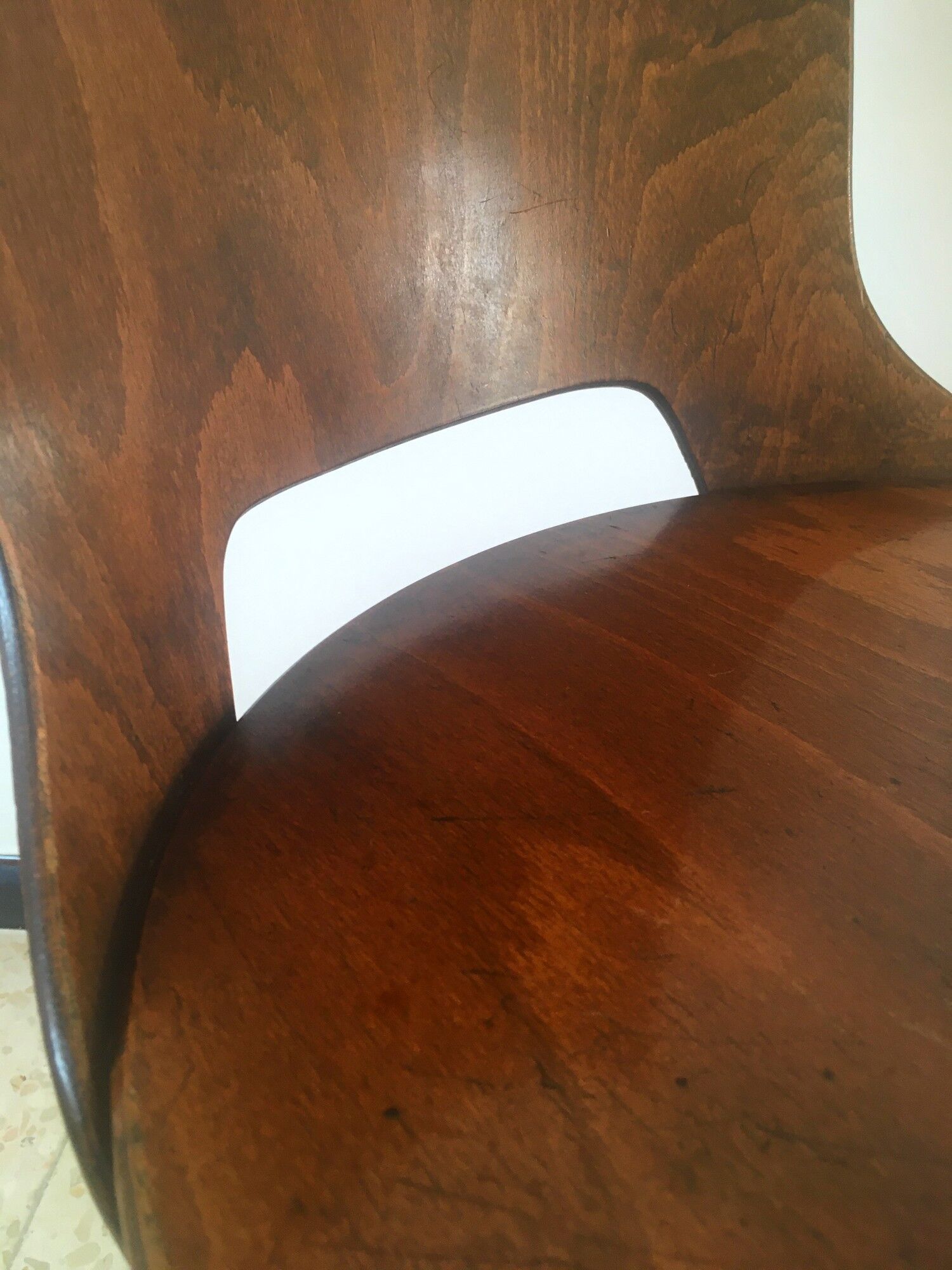 2 vintage 1960s dove baumann chairs