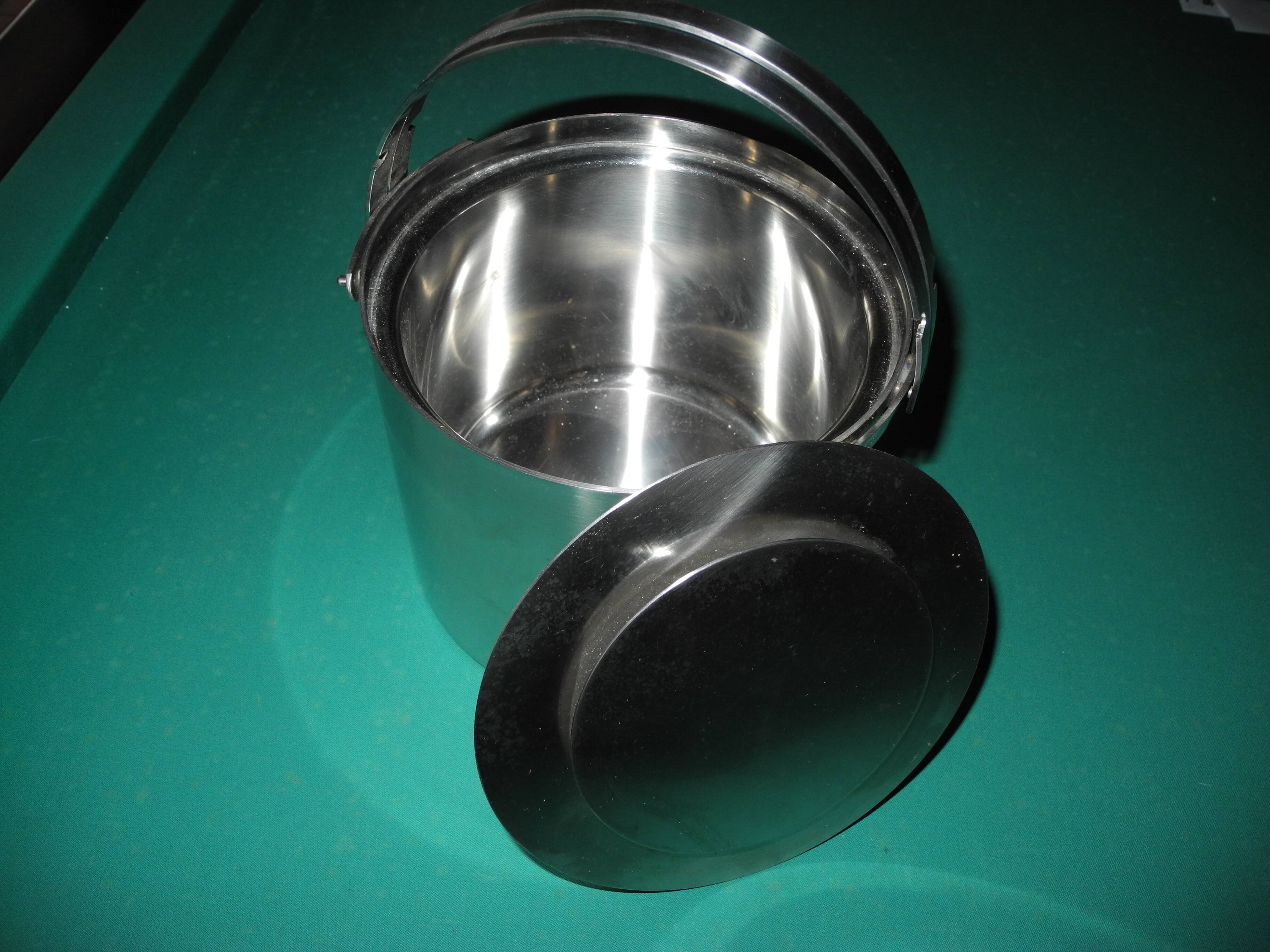 cylindrical ice bucket by Jacobsen Peter Holmblad Danish design