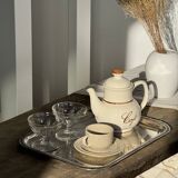 Vintage engraved rectangular platter 31x41