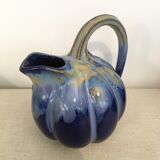 Pitcher shape melon in sandstone blue enamel Alpho