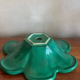 Large bowl signed Cab ceramic Bordeaux