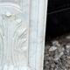 Louis XV style Carrara marble fireplace circa 1880